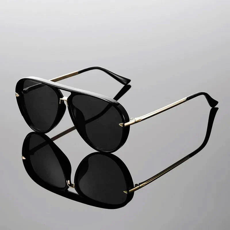 Modern Cut Aviator Sunglasses - Image 4