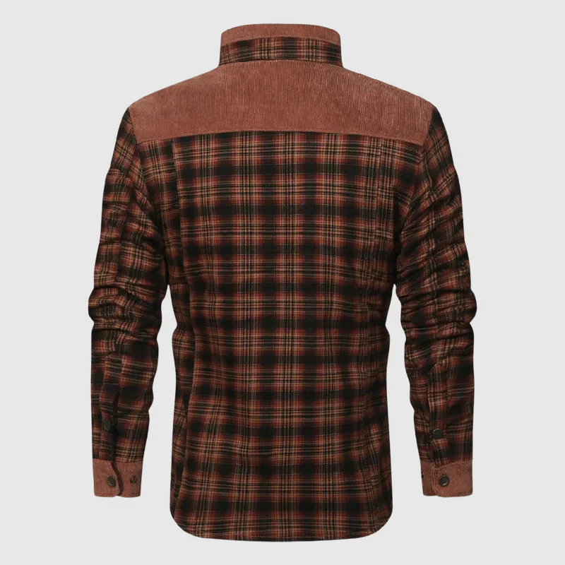 Northwind Plaid Sherpa Outdoor Jacket - Image 6