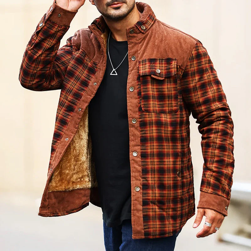 Northwind Plaid Sherpa Outdoor Jacket - Image 7
