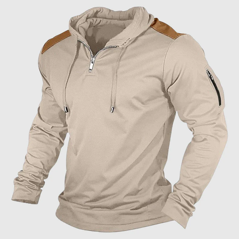 Outdoor Streetwear Zip-Up Men’s Casual Hoodie - Image 2