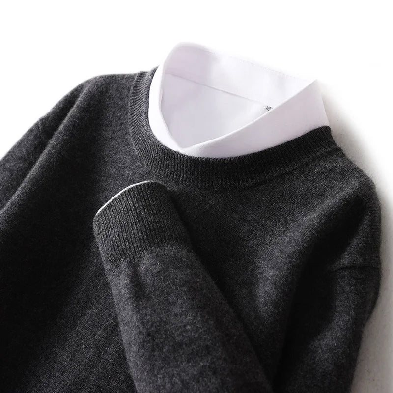 PureWool Men’s Crew Neck Sweater - Image 5