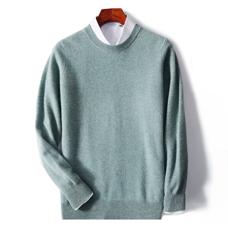 PureWool Men’s Crew Neck Sweater - Image 6