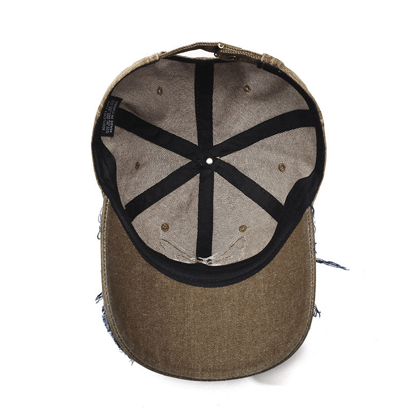 Retro Wings Denim Baseball Cap - Image 11