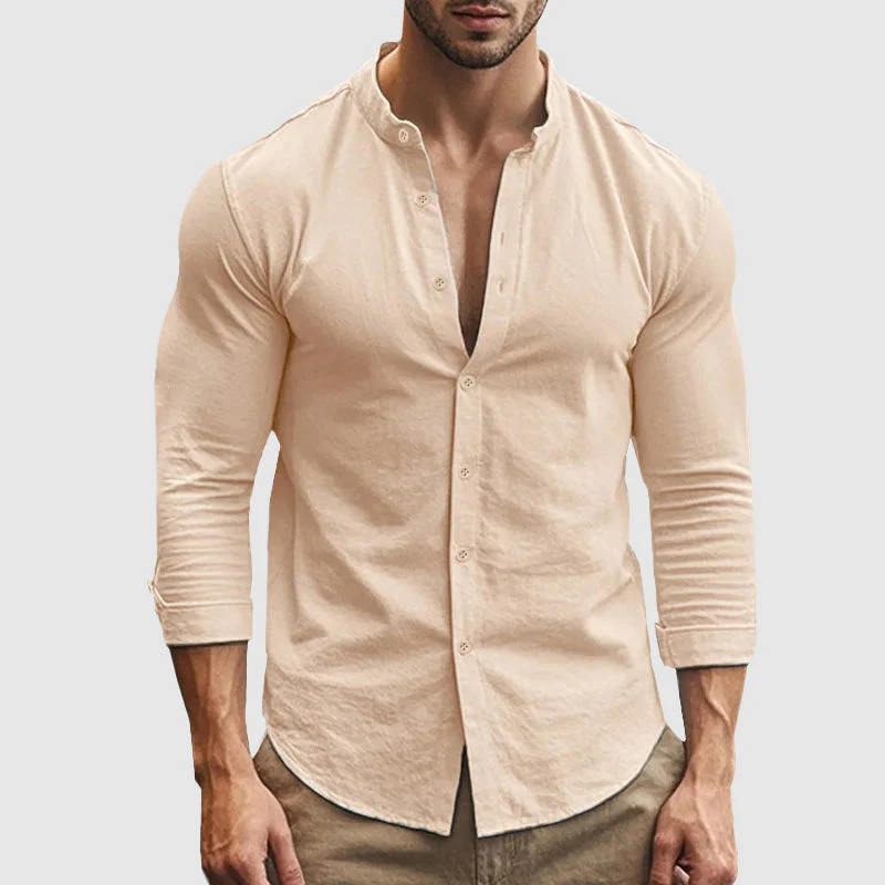 Roberto Russo Breezy Linen Shirt - Image 4