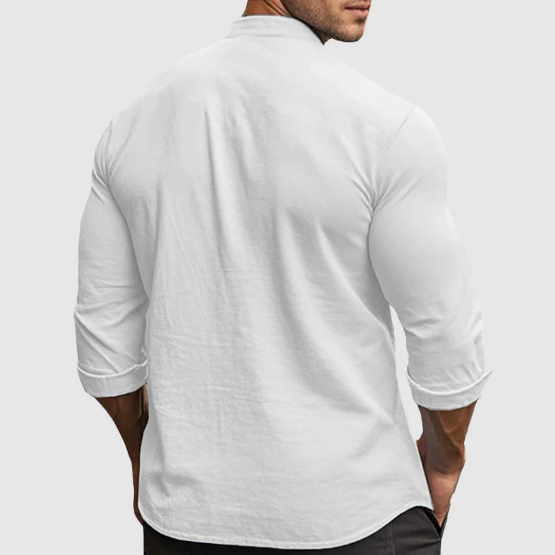 Roberto Russo Breezy Linen Shirt - Image 5