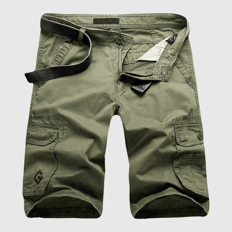 Roberto Russo Cargo Shorts with Side Pockets - Image 2