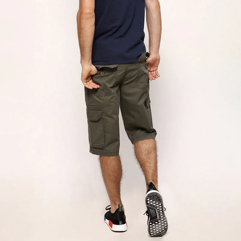 Roberto Russo Cargo Shorts with Side Pockets - Image 5
