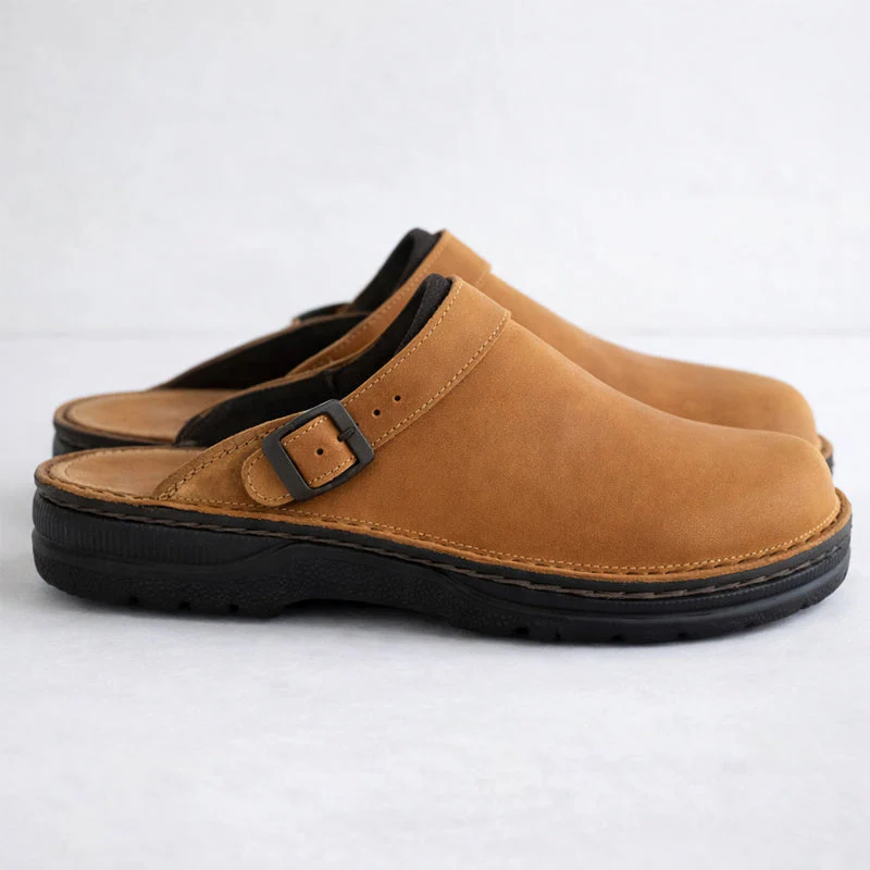 Roberto Russo Closed Clogs with Buckle Strap - Image 2