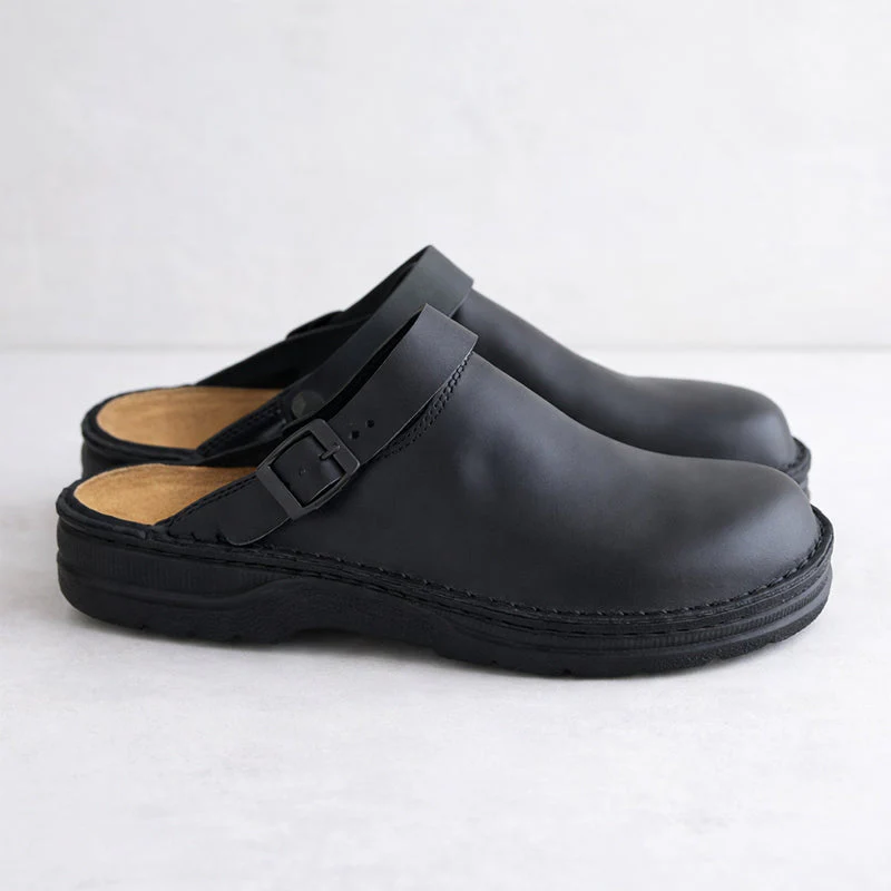 Roberto Russo Closed Clogs with Buckle Strap - Image 3