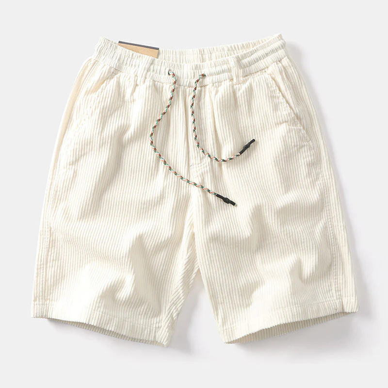 Roberto Russo Corduroy Drawstring Shorts - Image 2