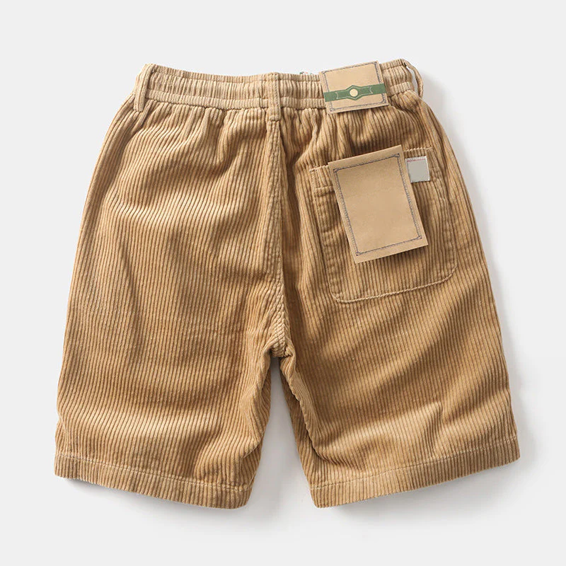 Roberto Russo Corduroy Drawstring Shorts - Image 4