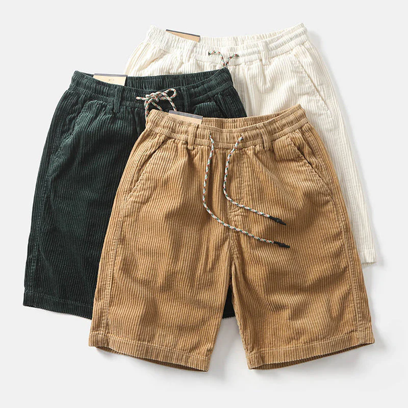 Roberto Russo Corduroy Drawstring Shorts - Image 5