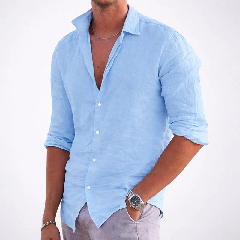 Roberto Russo Cotton Summer Shirt - Image 2