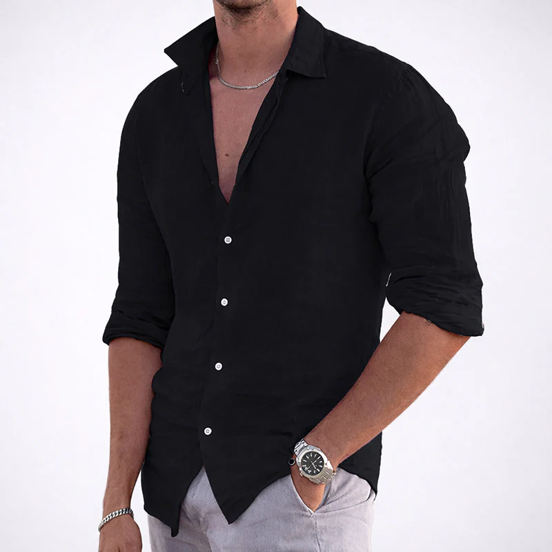 Roberto Russo Cotton Summer Shirt - Image 3