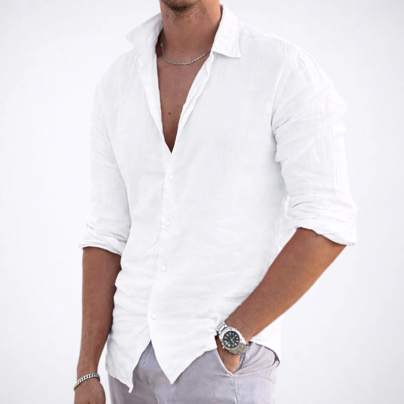 Roberto Russo Cotton Summer Shirt - Image 4
