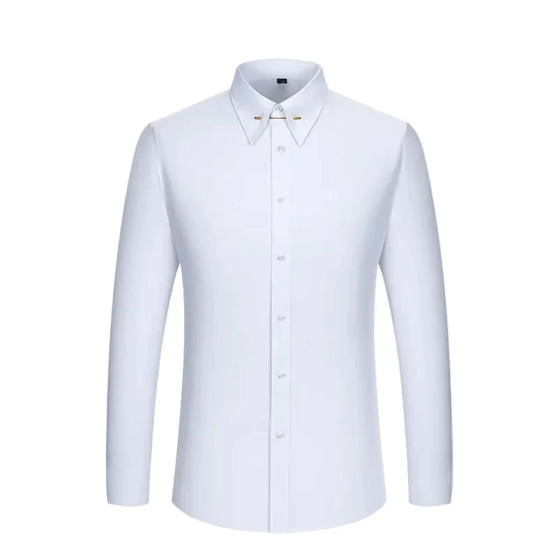 Roberto Russo Formal Shirt with French Cuffs - Image 4