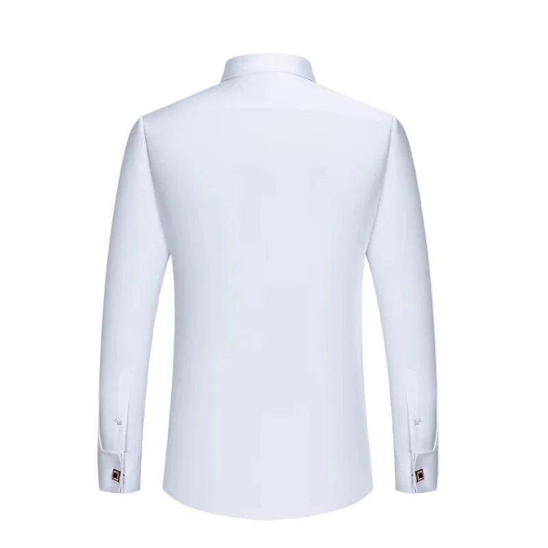 Roberto Russo Formal Shirt with French Cuffs - Image 5