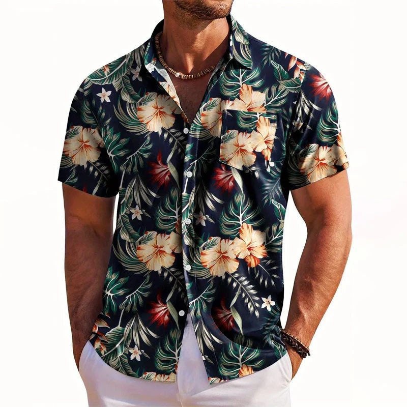 Roberto Russo Hawaiian Button-Up Shirt - Image 2