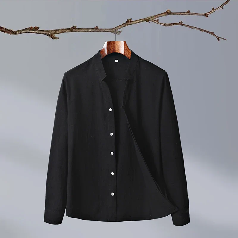 Roberto Russo Japanese Style Long Sleeve Shirt - Image 3