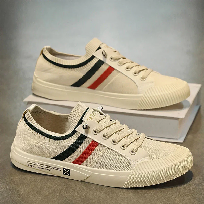 Roberto Russo Lace-Up Sneakers with Mesh Upper - Image 2