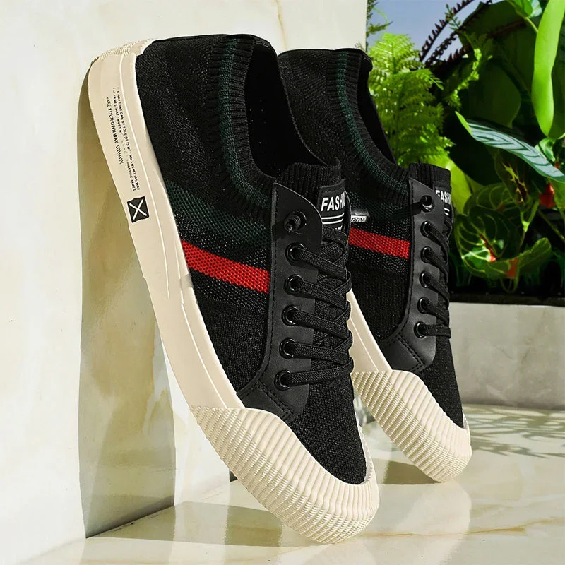 Roberto Russo Lace-Up Sneakers with Mesh Upper - Image 4