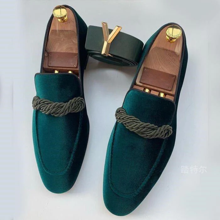 Roberto Russo L'Élégance Velours Loafers - Image 2