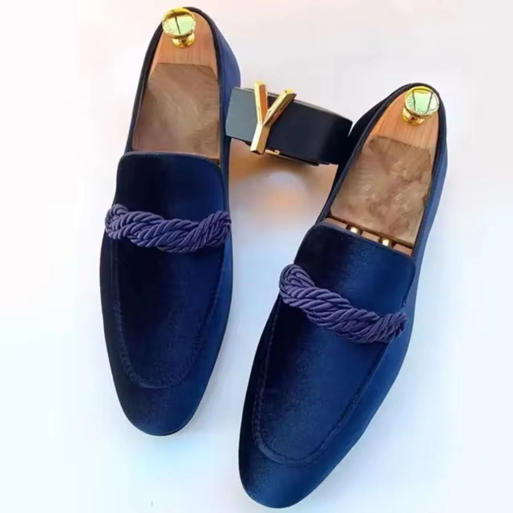 Roberto Russo L'Élégance Velours Loafers - Image 3