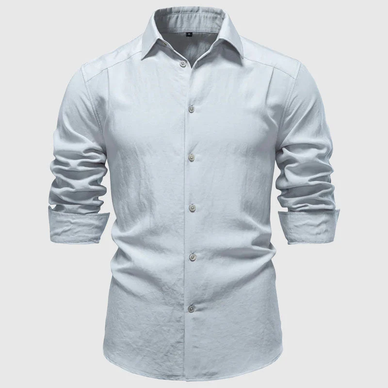 Roberto Russo Long Sleeve Button Up Shirt - Image 4