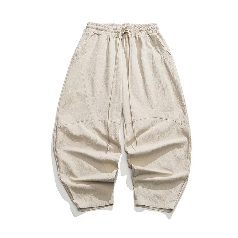 Roberto Russo Loose-Fit Cotton Harem Pants - Image 5