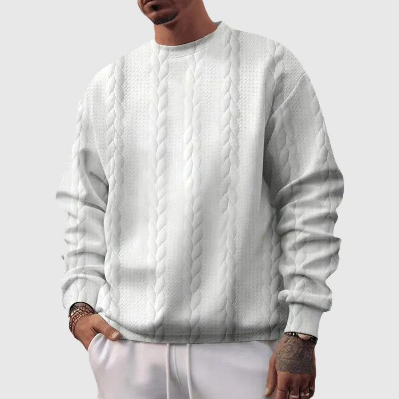 Roberto Russo Loose Jacquard Sweatshirt - Image 2