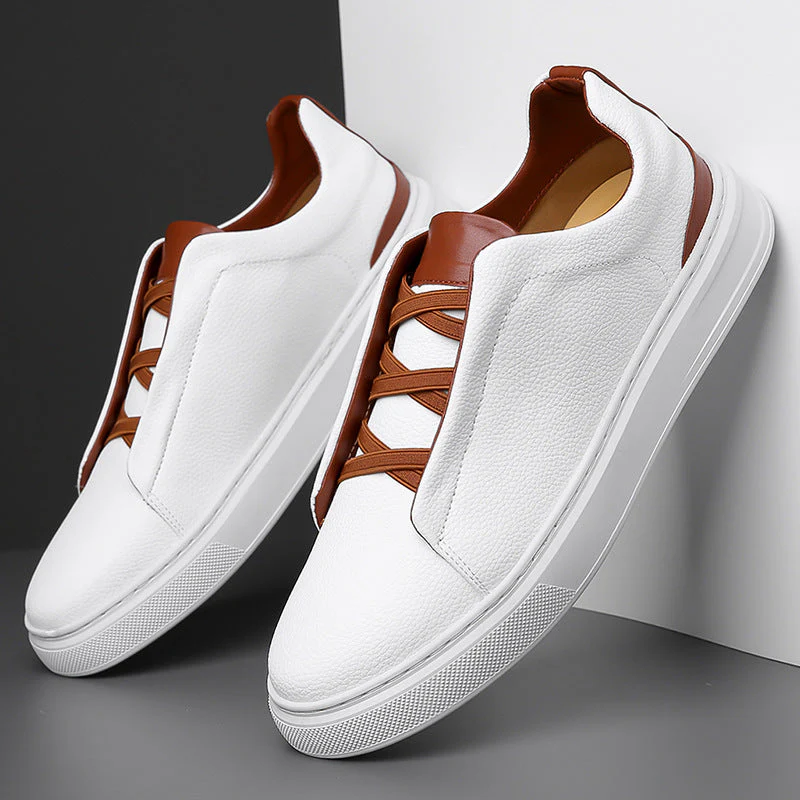 Roberto Russo Low-Top Sneakers with Elastic Lace