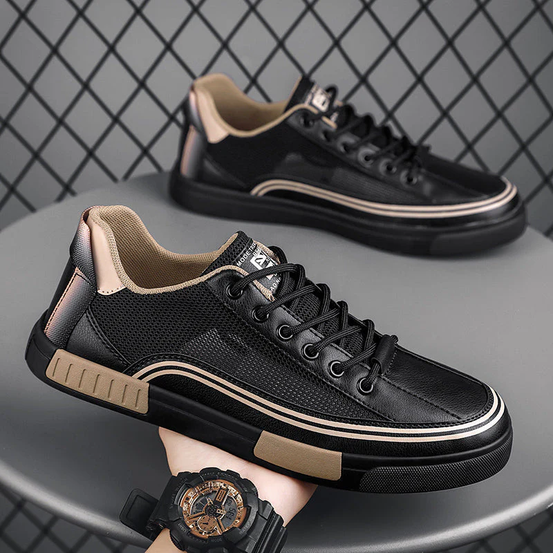 Roberto Russo Low-Top Sneakers with Mesh Panels - Image 3