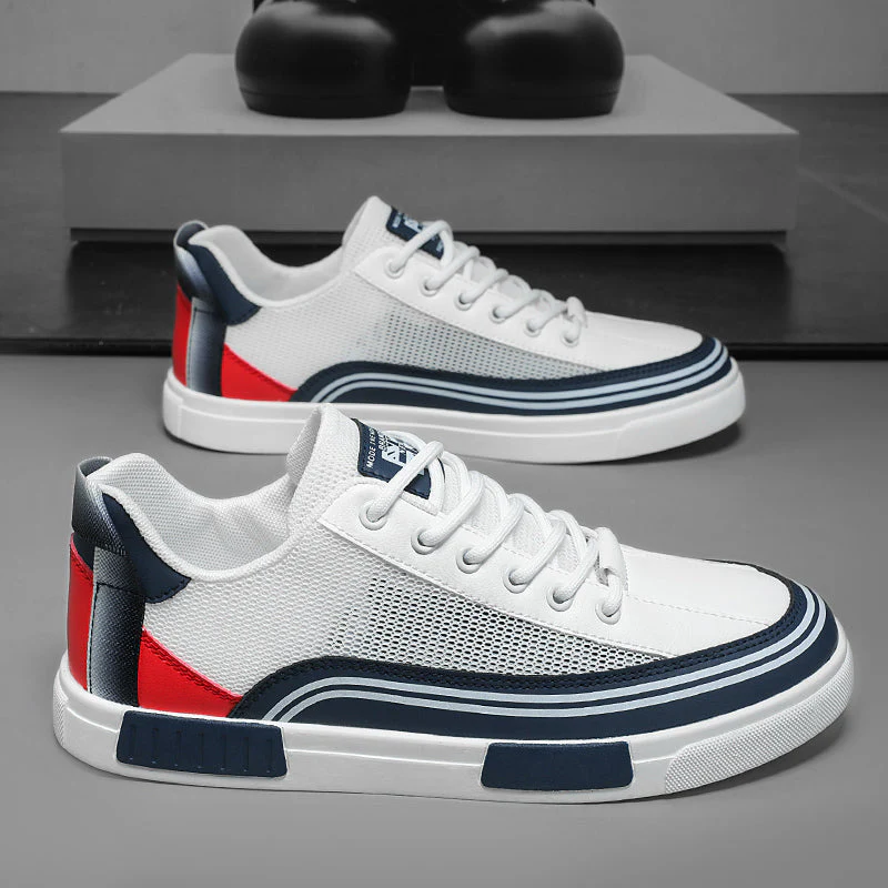 Roberto Russo Low-Top Sneakers with Mesh Panels - Image 4