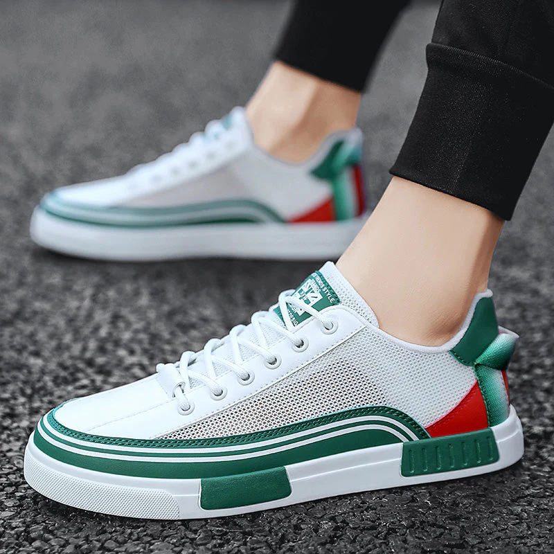 Roberto Russo Low-Top Sneakers with Mesh Panels - Image 5