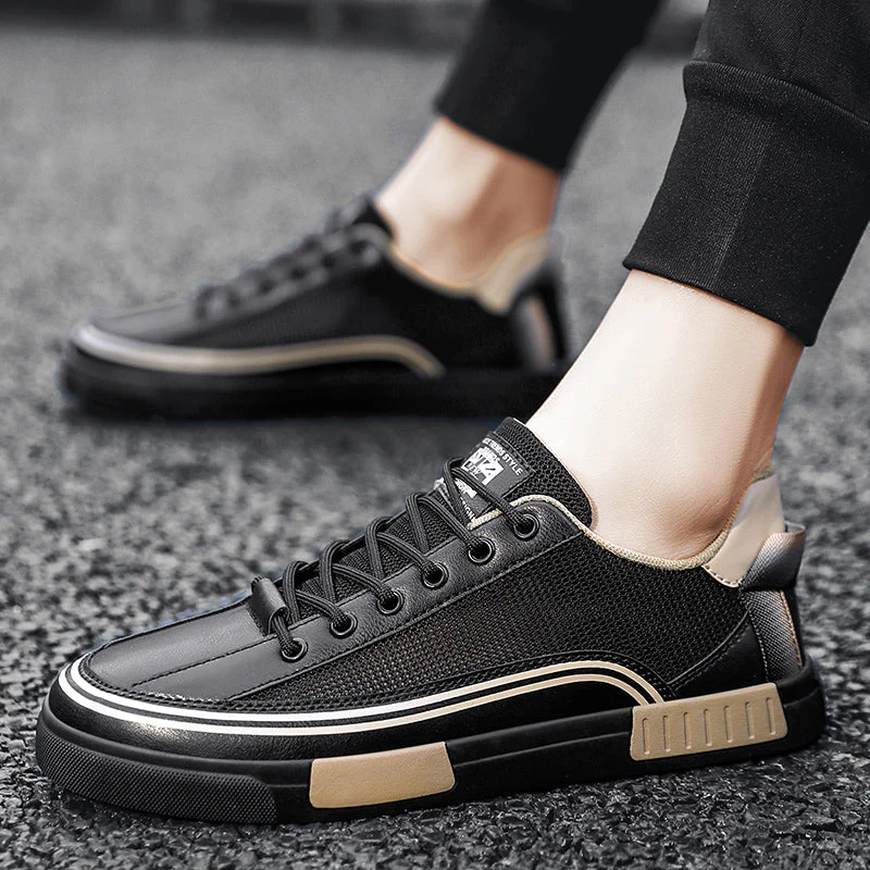Roberto Russo Low-Top Sneakers with Mesh Panels - Image 6