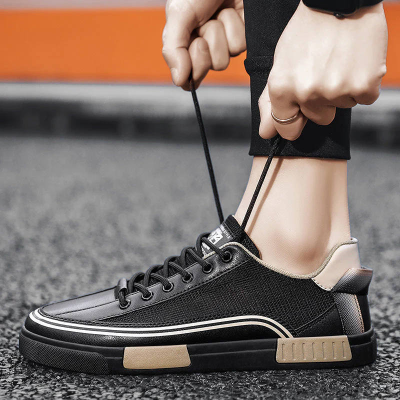 Roberto Russo Low-Top Sneakers with Mesh Panels - Image 8