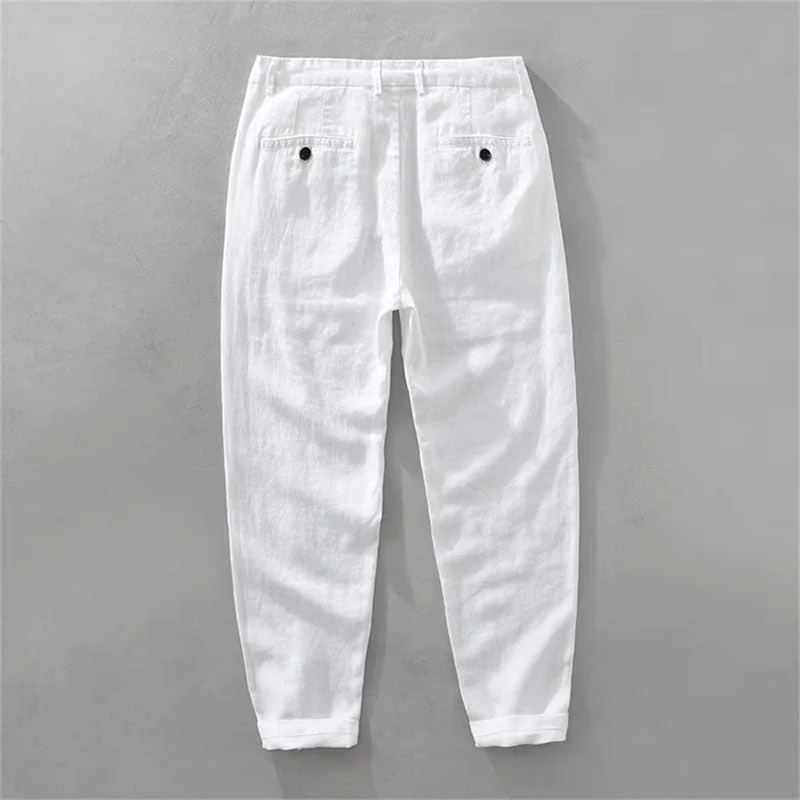 Roberto Russo Pozzuoli Linen Pants - Image 6