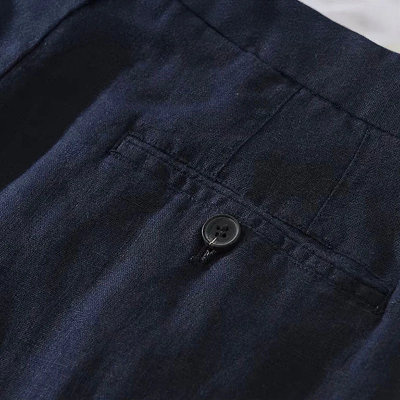 Roberto Russo Pozzuoli Linen Pants - Image 7