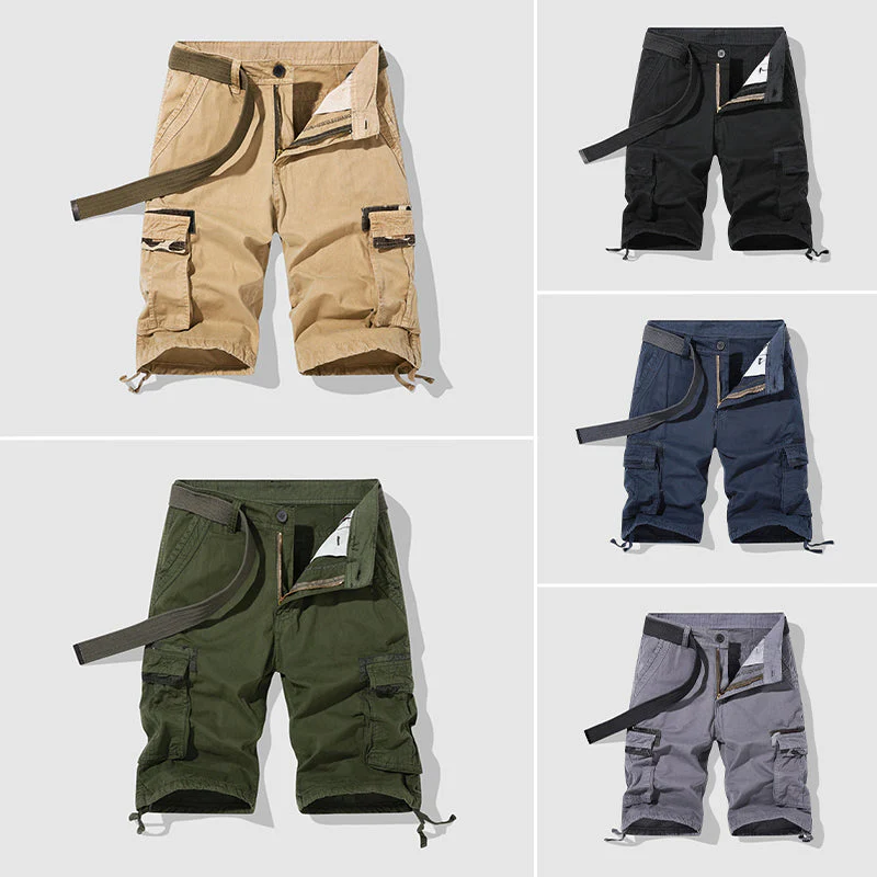 Roberto Russo Safari Cargo Shorts - Image 7