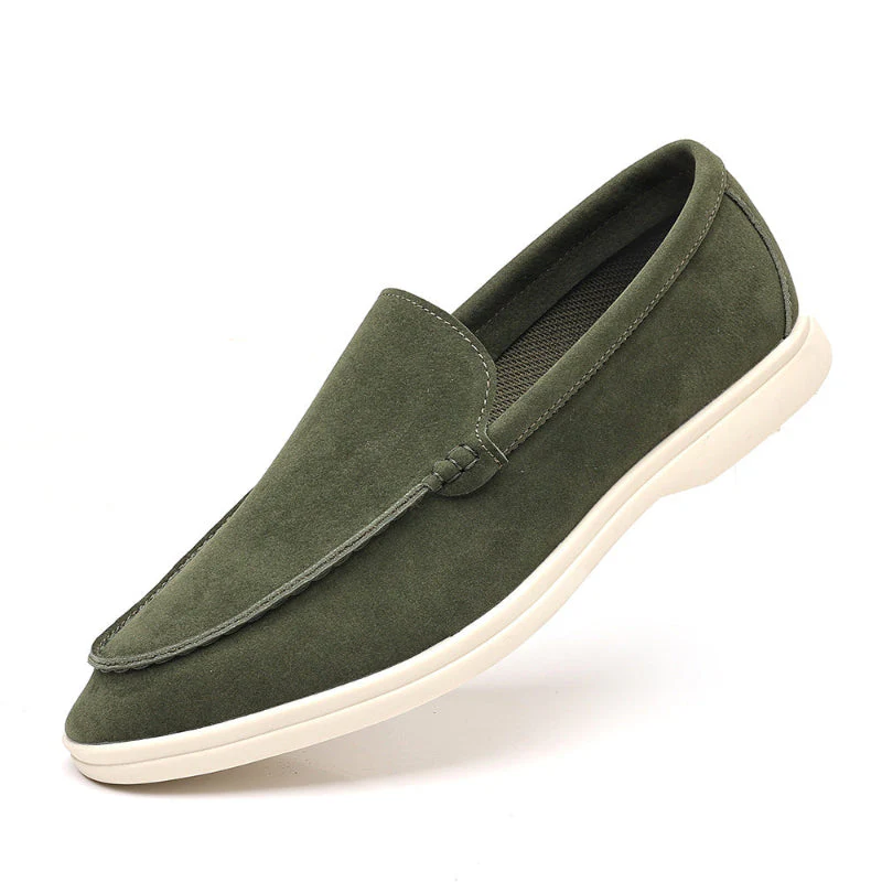 Roberto Russo Slip-On Loafers with Stitch Vamp - Image 4