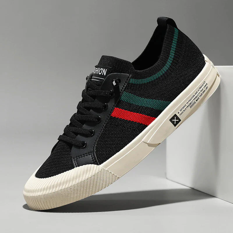 Roberto Russo Sneakers with Contrast Side Stripes