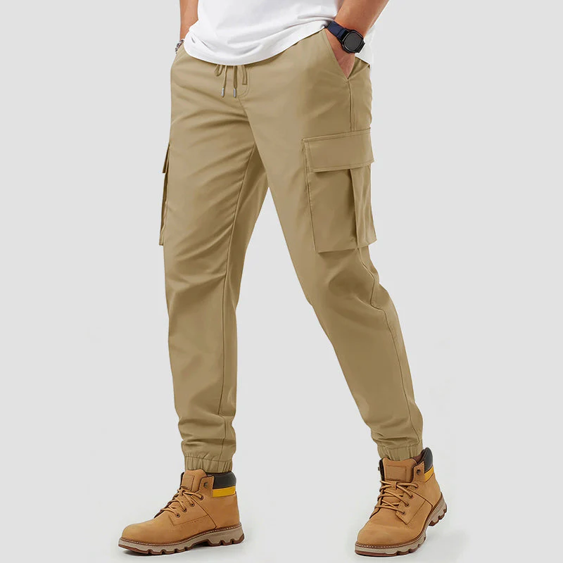 Roberto Russo Water-Repellent Hiking Cargo Pants - Image 3