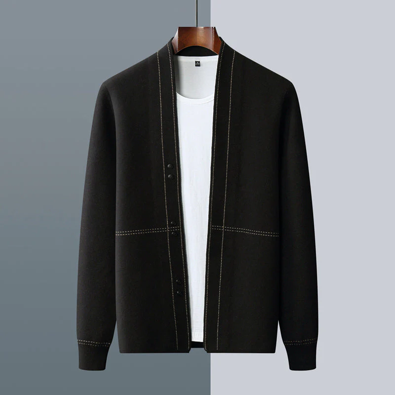 Roberto Russo Wool Weaver Cardigan - Image 3