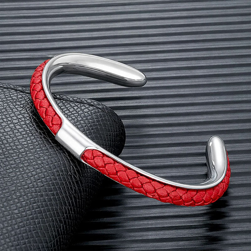Roberto Russo Woven Cord Open Bracelet - Image 3