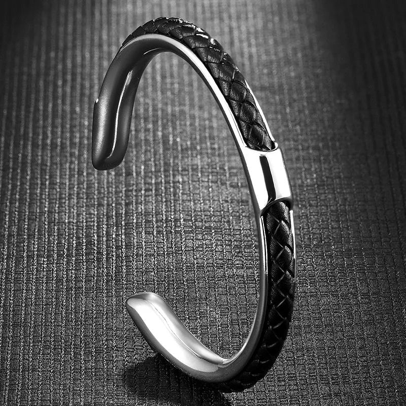Roberto Russo Woven Cord Open Bracelet - Image 5