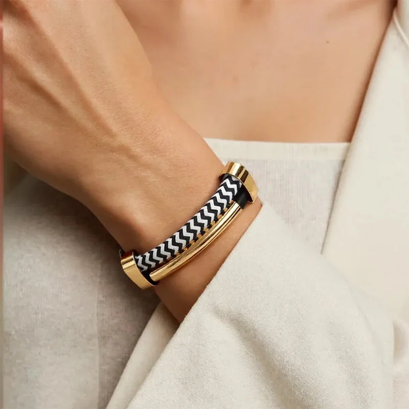 Sofia Amoretti Braided Necklace and Bracelet Set - Image 5