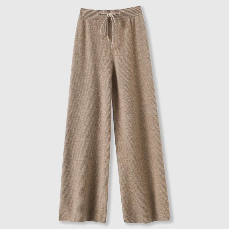 Sofia Amoretti Cashmere Wide-Leg Pants - Image 2