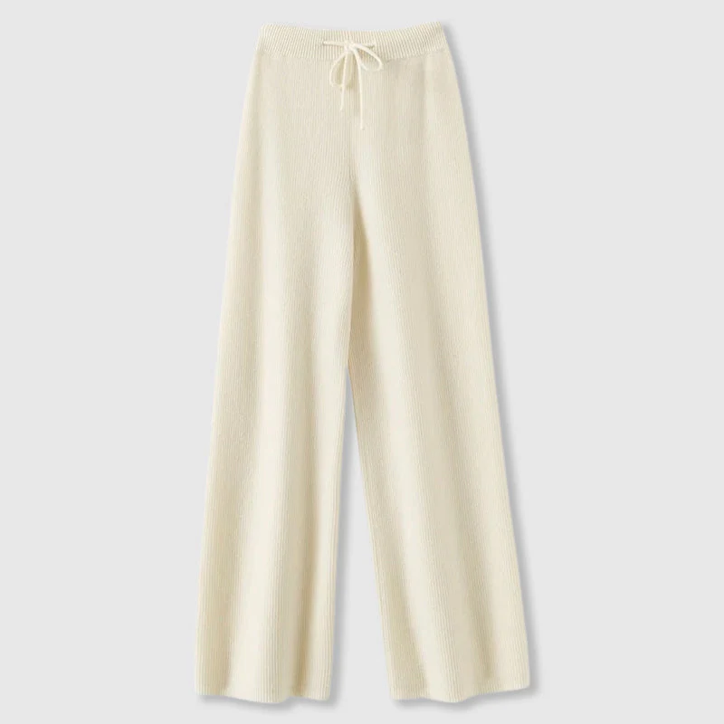 Sofia Amoretti Cashmere Wide-Leg Pants - Image 5
