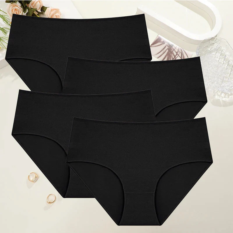Sofia Amoretti Cotton Mid-Rise Briefs Set - Image 5