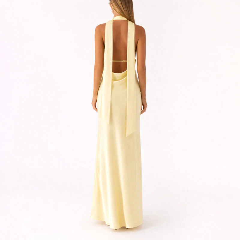 Sofia Amoretti Halter Neck Maxi Dress - Image 5